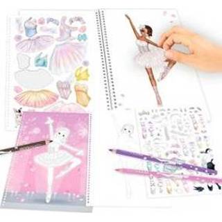 👉 Kleurboek Create your TOPModel met stickers BALLET 4010070631413