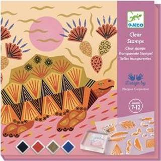 👉 Stempel Djeco stempels Patterns and Animals 3070900089662