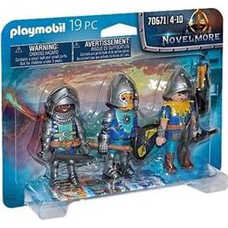 👉 Playmobil Set van 3 Novelmore ridders 70671