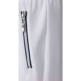 👉 Joggingbroeken per 2 stuks met ritsen van nylon Harmony Marine/Wit