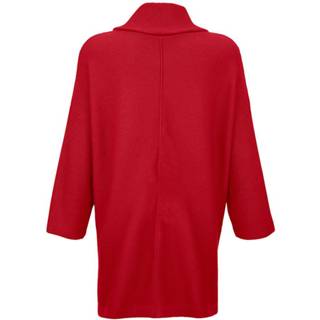 👉 Trui Vrije Tijd vrouwen effen koraal met kleine zijsplitten Alba Moda 4055697026112 4055697026082