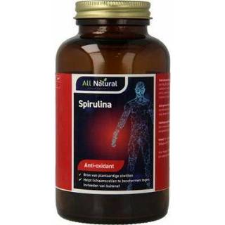 👉 All Natural Spirulina 580mg 200tb 8715066453012