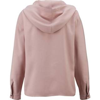 👉 Blous effen vrouwen roze Blouse met capuchon Alba Moda 4055708107205 4055708107267