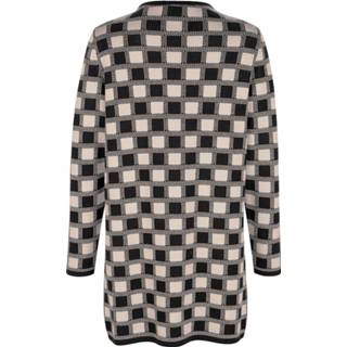 👉 Mantel zwart ecru geruit vrouwen mannen met ruitpatroon Alba Moda Zwart/Ecru 4055709341561 4055709341592