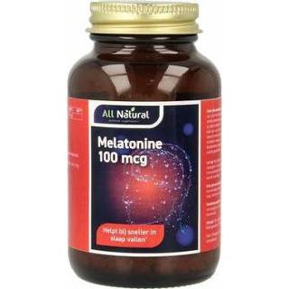 👉 Melatonine All Natural 100mcg 500tb 8715066458505