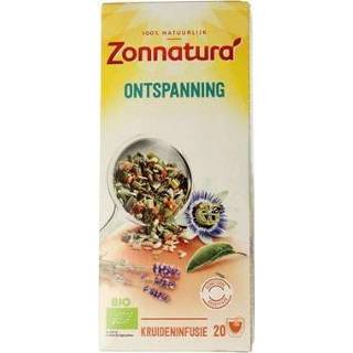 👉 Zonnatura Ontspanningsthee bio 20st 8711812406943 8711812480622