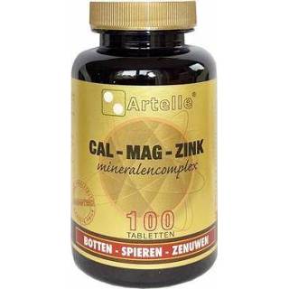 👉 Artelle Calcium/magnesium/zink 100tb 8717472405975