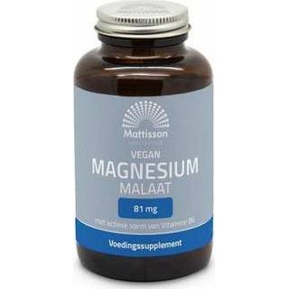 Magnesium malaat Mattisson met actieve vorm vit. b6 90ca 8720791840426