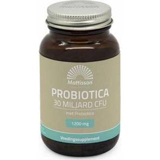 👉 Probiotica Mattisson 30 miljard CFU met prebiotica 60ca 8720791840402