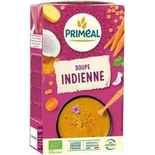 👉 Soep rode Primeal Indiase met linzen, kokos en curry bio 1000ml 3380380089978