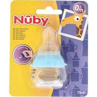 👉 Mini flesje Nuby 15ml 0+ maanden