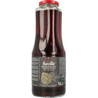 👉 Granaat appelsap Saville 100% Pure granaatappelsap zonder toevoegingen 1000ml 4760065704652