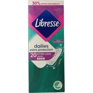 Maand verband XL Libresse Inlegkruisjes extra protect 20st 7322541238296