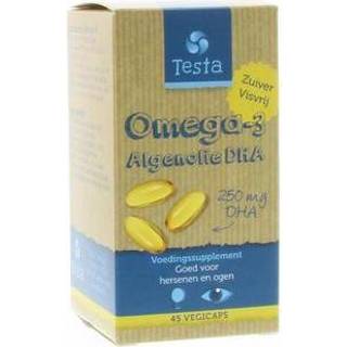 Algenolie Testa Omega 3 DHA 250 mg 45ca 8719324195270