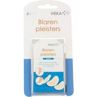 Blaren pleister Heka Blarenpleisters mix 6 pleisters 6st 8715886021231