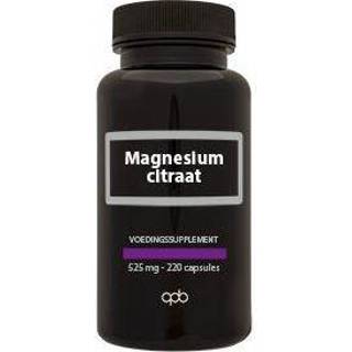 👉 Magnesium Apb Holland citraat 525mg puur 220ca 8718868618658