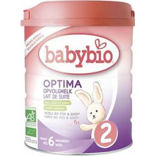 👉 Baby's Babybio Optima 2 opvolgmelk 6-12 maanden bio 800g