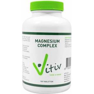 👉 Magnesium Vitiv complex met taurine 100tb 8719128696515