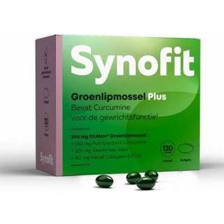 👉 Groenlipmossel Synofit Plus 120sft 8720254681481