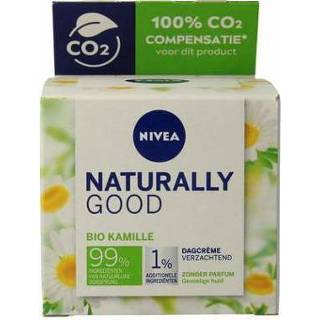 👉 Dagcreme Nivea Naturally pure sensitive skin 50ml 4005900701176