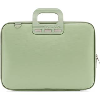👉 Laptoptas mannen lichtgroen Bombata Wave 15,6