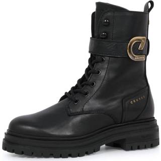 👉 Veterboots leer vrouwen zwart Cruyff Commando Lace zwart-37 8720313575430 8720313578219