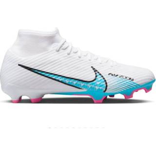 👉 Wit blauw mannen Mercurial Zoom Superfly 9 Academy FG/MG