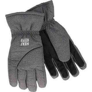 Handschoenen grijs mannen Heatkeeper Heren Ski Grijs-S/M 8720566041102