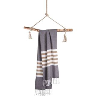 👉 Zwart Walra Fouta Sunshade Happiness Off Black 8719023457532