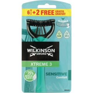 Scheermesje Wilkinson Xtreme3 Sensitive Wegwerpbare Scheermesjes - 8 stuks 4027800870905