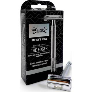 👉 Scheermesje Wilkinson Barber's Style Classic Shave The Edger Safety Scheermes + 5 Mesjes 4027800239504