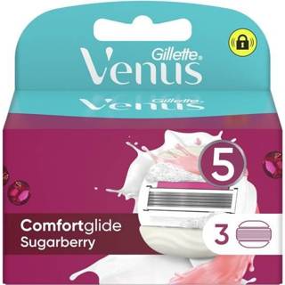 👉 Scheermesje Gillette Venus Comfortglide Sugarberry Scheermes - 3 Stuks 7702018570638