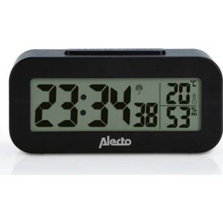 👉 Wekker Alectro Met Therometer/Hygrometer 8712412578948