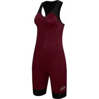 👉 Fietsbroek bordeaux polyamide 42 vrouwen Protective P-Bella dames maat 4064625009806