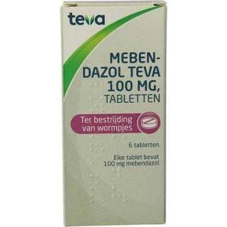 👉 Teva Mebendazol 100mg 6st 8711218986292