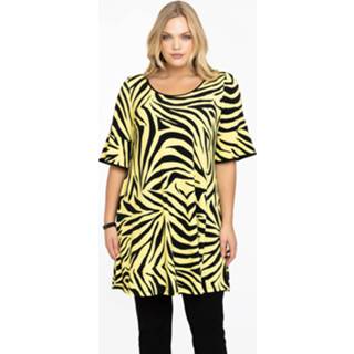 👉 Tuniek geel wide bottom ZEBRA 42/44 yellow