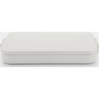 👉 Lunchbox grijs Brabantia Make & Take Plat Light Grey 8710755202841