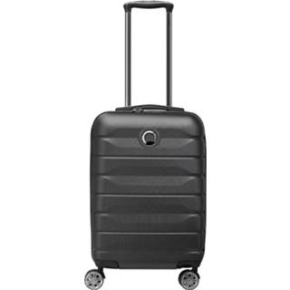 👉 Trolley zwart ABS Delsey Air Armour 4 Wheel Slim Cabin 55/40 Expandable black Harde Koffer 3219110494723