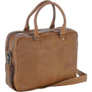 👉 Business laptop leer bruin Chesterfield Stef Bag 15.6