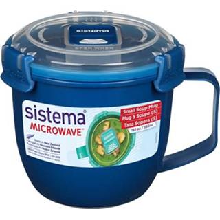 👉 Blauw s Sistema Microwave - Soepmok 565ml Donkerblauw