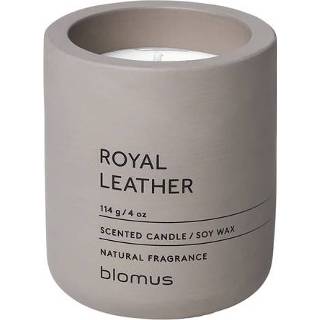 👉 Geurkaars leather small Blomus FRAGA - Royal