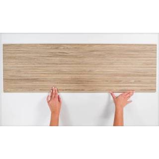 👉 Witte scherf naturel mat Colorker Linnear Decortegel 32x100cm 10.4mm gerectificeerd 1524351 8431738856904