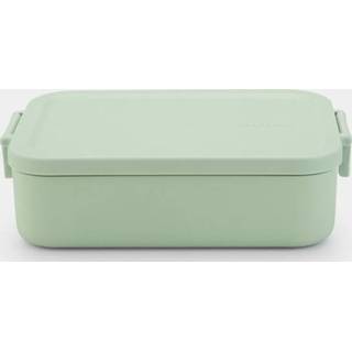 👉 Lunchbox donkergroen medium Brabantia Make & Take Jade Green 8710755202605