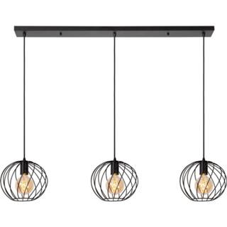 👉 Hanglamp zwart Lucide DANZA - 3xE27 5411212211552