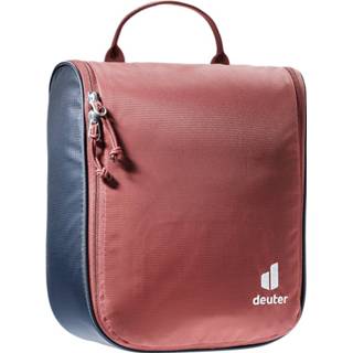 👉 Toilettas rood polytex Deuter Wash Center II red-wood ink 4046051133706