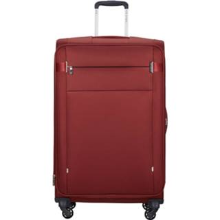 👉 Spinner polyester rood Samsonite Citybeat 78 Exp Burnt Henna 5400520184092