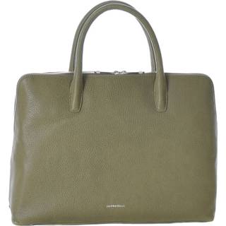 👉 Laptoptas leer donkergroen Gigi Fratelli Romance A4 Laptop Bag Camouflage 8718678075245
