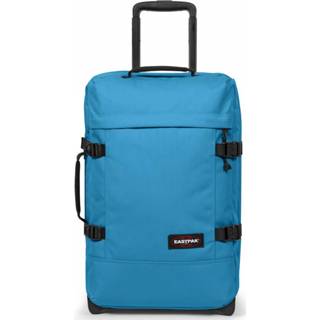👉 Trolley blauw polyester s Eastpak Tranverz Broad Blue