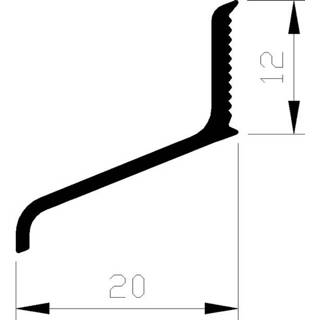 👉 Lekdorpelprofiel 20x12mm (5mtr) 8713329902567