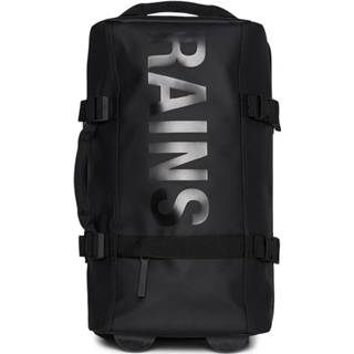 👉 Reistas zwart polyester medium Rains Travel Bag 64 cm Black 5711747540104